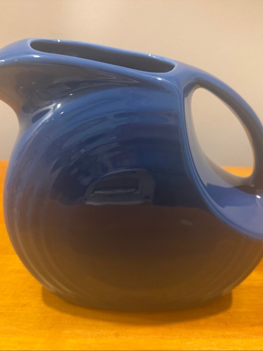 Fiesta Lapis Large Disc Pitcher 67oz HLC USA Homer Laughlin